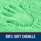 OLANLY Large Bathroom Rugs 50x30, Extra Soft Absorbent Chenille Bath Rugs - Image 3