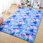 AROGAN Soft Rainbow Area Rugs for Girls Room 5x8 Feet, Fluffy Cute Colorful - Image 2