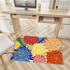 Arenarug 2x3 Colorful Washable Small Rug Tropical Botanical Modern Floral - Image 3