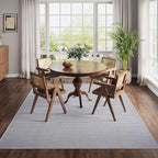 YDKGL Boho Washable Area Rugs 5x7 ft, Non Slip Area Rug - Image 2