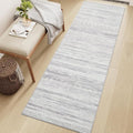2x8 Runner Rug Machine Washable Non Slip Area Rug Distressed Neutral Moroccan by Tchdio