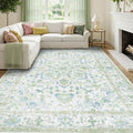 CAPALOCA Machine Washable Rugs Nursery Rug 8x10 Cute Girl Non Slip Low Pile by CAPALOCA