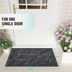 OLANLY Door Mat Indoor Outdoor Entrance, Waterproof All-Weather All-Season - Image 2