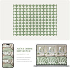 Checkered Washable Rug 6x9, Soft Non-Slip Farmhouse Area Rug - Image 8
