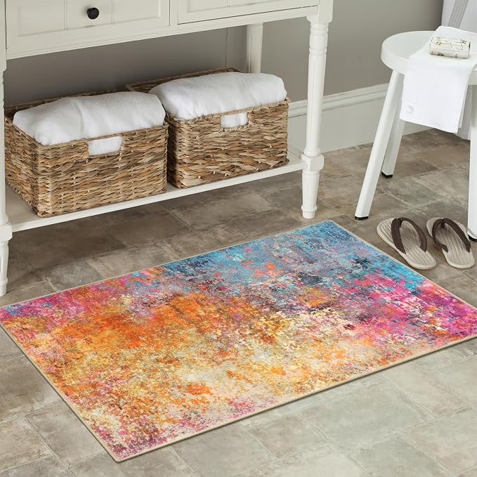 Lahome Modern Abstract Area Rug - Image 7