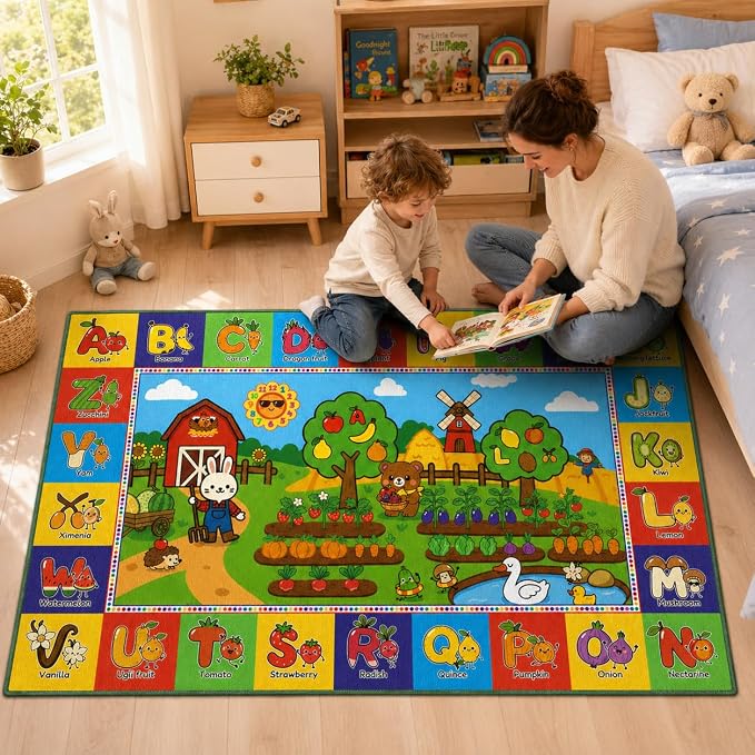 Upgrade Ultra Non Slip ABC Rugs - Image 4
