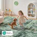 Lofus 5x7 Area Rug for Living Room, Neutral Modern Washable Carpet for Bedroom - Image 5