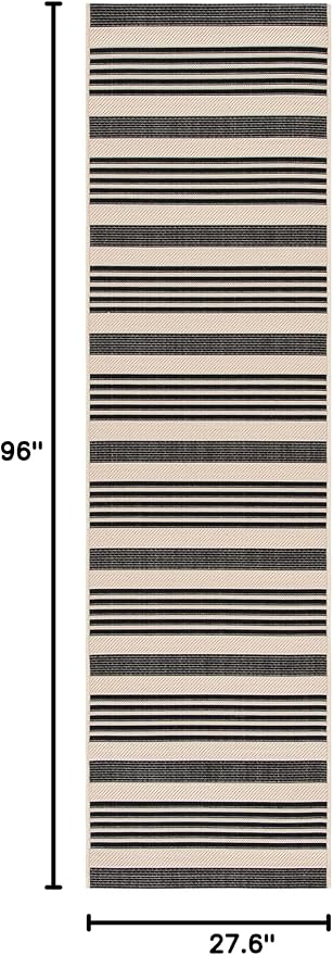 SAFAVIEH Courtyard Collection Runner Rug - Image 2