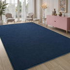 Pettop 7x10 ft Navy Blue Area Rugs - Image 7