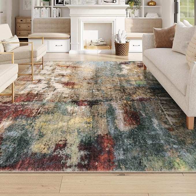 Lahome Modern Abstract 9x12 Area Rugs - Image 8