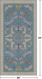 Hazo Haus 3x6 Washable Kitchen Rug, Ultra Soft Faux Wool Runner Rug - Image 2