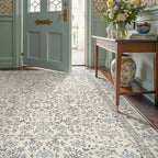 jinchan Zenith Floral 6x9 Area Rug Soft Low-Pile Living Room Rug Machine - Image 8