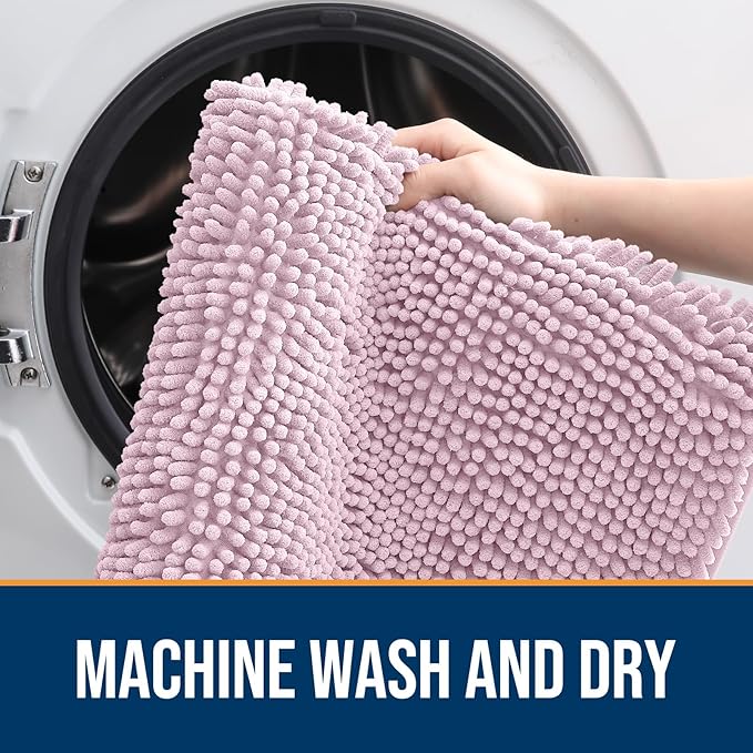 OLANLY Dog Door Mat for Muddy Paws 47x32, Absorbs Moisture and Dirt, Absorbent - Image 5