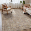 Rugxara 4x6 Rug for Living Room Bedroom, Vintage Retro Boho Area Rugs, Non Slip by Rugxara