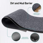 MaxMat® 4-Pack Extra Large 3x5 Ft Heavy Duty Door Mats – Tough Rubber Backing - Image 5