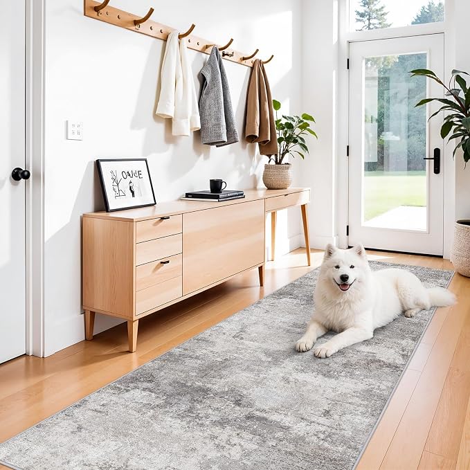 3x10 Extra Long Runner Rug Non-Slip Washable by BYYVOORugsforYourHome