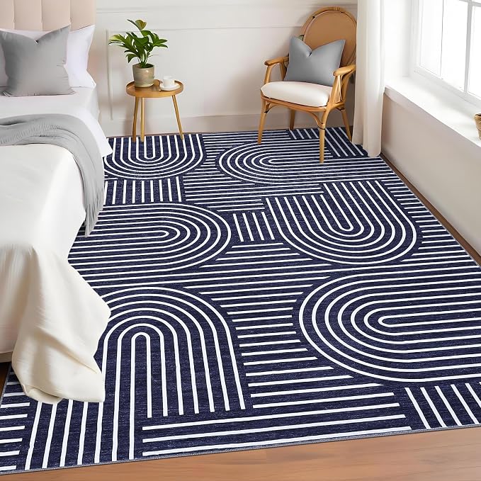 ROYHOME Washable Rug 4x6 Area Rugs - Image 2