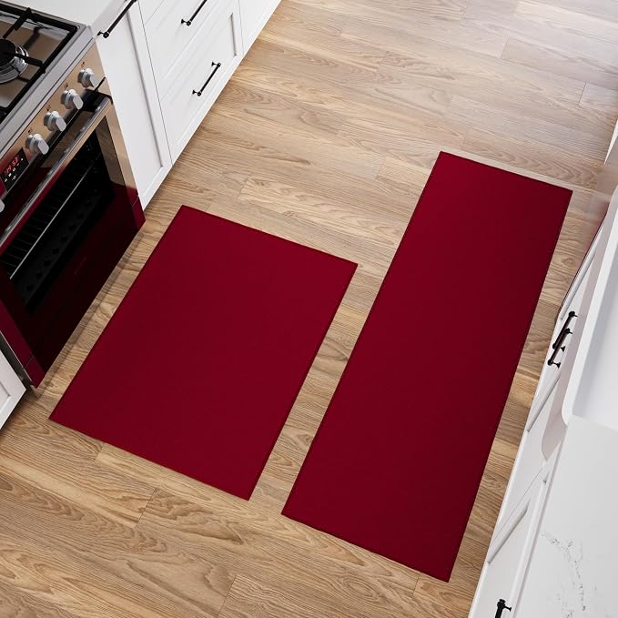 Ottomanson 2-Piece Kitchen Rug Set by Ottomanson