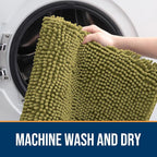 OLANLY Dog Door Mat for Muddy Paws 36x24, Absorbs Moisture and Dirt, Absorbent - Image 5