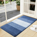 Kitinjoy Indoor Outdoor Door Mat, 40x24 Non-Slip Absorbent Dirt Trapper by Kitinjoy