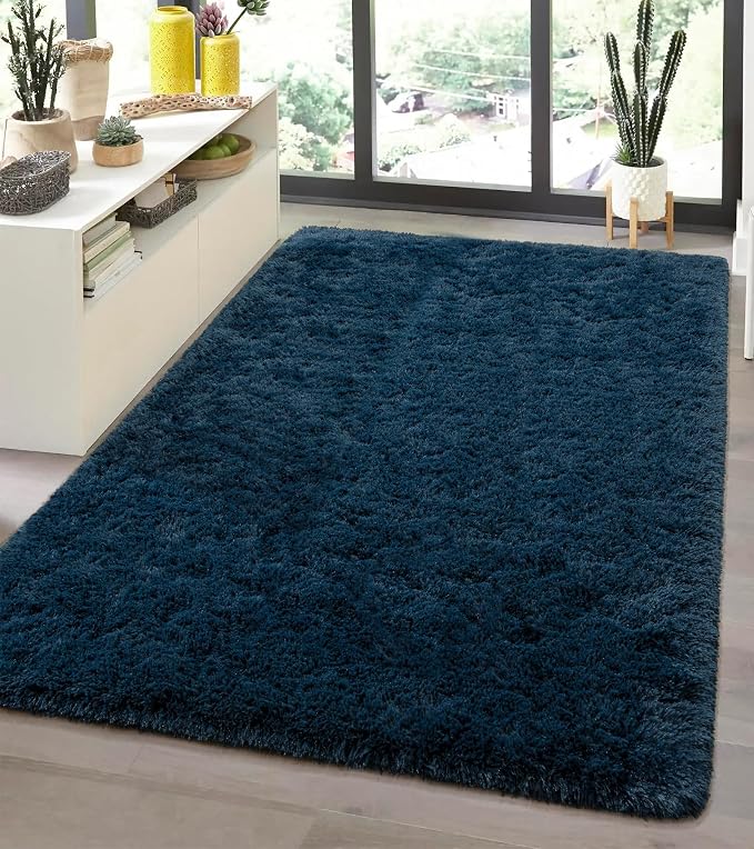 Andecor Soft Fluffy Bedroom Rugs, 3 x 5 Feet Indoor Shaggy Plush Area Rug - Image 6