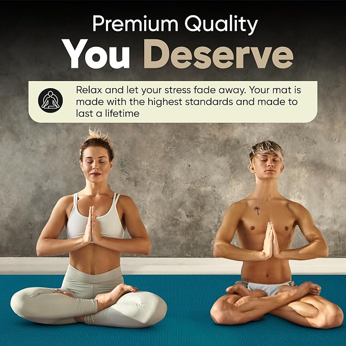 Gorilla Mats Large Yoga Mat – 6'x4', Anti Fatigue, Stretching - Image 7