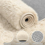4x6 Area Rug for Living Room, Ultra Soft Fluffy Shag Rugs for Bedroom, Non-Slip - Image 6
