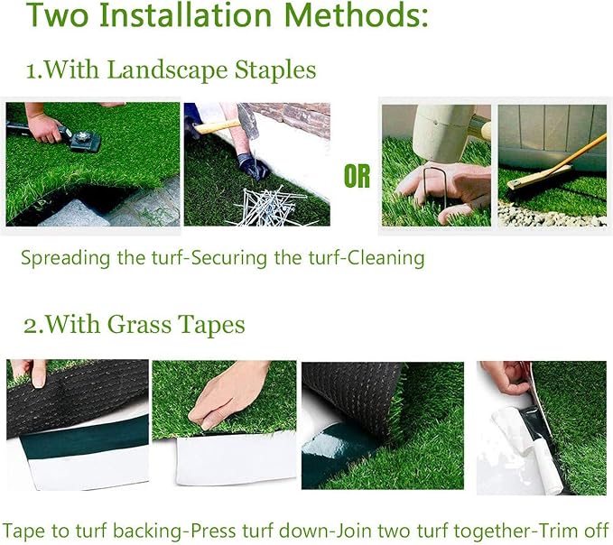LITA Realistic Artificial Grass Turf Lawn Customized Size 11 x 22 Feet - Image 5