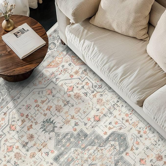 Rugxara 6x9 Tapue Washable Area Rug - Image 3