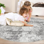 DMOYEST 5ft Round Area Rug for Living Room - Image 4
