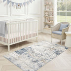 DMOYEST Washable Area Rug: 3x5 ft Abstract Small Rugs - Image 6