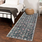 Lahome Moroccan Trellis Washable Runner Rug, 2x6 Kitchen Runners - Image 4