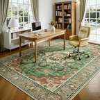 Lessymo Washable Area Rug for Living Room, 8x10 Large Rugs - Image 8