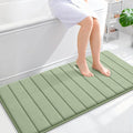 OLANLY Memory Foam Long Bathroom Rugs Runner 47x24, Super Soft Absorbent Bath by OLANLY