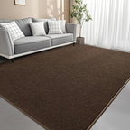 4x6 Feet Brown Area Rugs for Bedroom, Indoor Washable Memory Foam Rug for by Woottpe