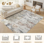 DMOYEST 6x9 Area Rug - Image 7
