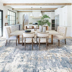 XLUEZ 10x12 Area Rug for Living Room, Washable Modern Abstract Large Area Rug - Image 5