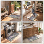 KIMODE Anti Fatigue Kitchen Mat, Farmhouse Floral Kitchen Rugs, Kitchen Floor - Image 7