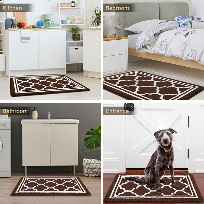 Buganda Indoor Door Mat, Dirt-Resistant and Absorbent Doormat, Low Profile - Image 6