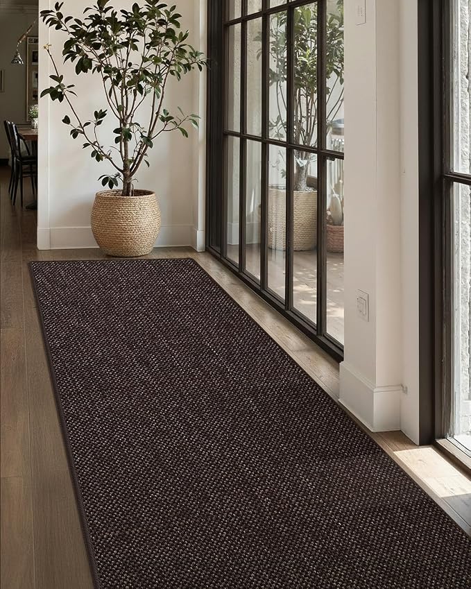 Color&Geometry Door Mat 2'2"x7'11" Runner Rug - Image 8