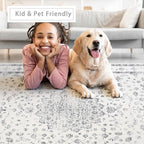 Srugn Washable Rugs 8x10 Area Rugs - Image 6