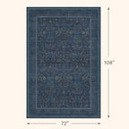 6x9 Rugs for Living Room Non Slip, Low Pile Soft Soft Rugs for Bedroom - Image 2