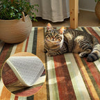 jinchan 5x7 Area Rug Modern Striped Rug Washable Rug Soft Large Indoor Floor - Image 7