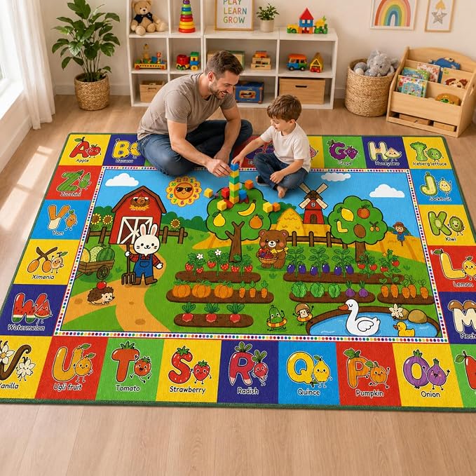 Upgrade Ultra Non Slip ABC Rugs - Image 6