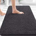 OLANLY Bathroom Rugs 30x18, Extra Soft Absorbent Chenille Bath Rugs, Rubber by OLANLY