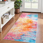 Rugflix 2x6 Runner Rug for Entryway, Kitchen Rugs Soft Non-Slip Washable by RugflixAreaRugs