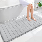 OLANLY Memory Foam Long Bathroom Rugs Runner 59x24, Super Soft Absorbent Bath by OLANLY