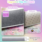 Amdrebio Rainbow Unicorn Colorful Kids Rugs - Image 7