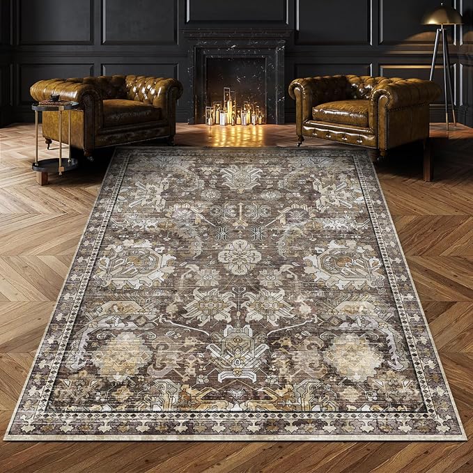 RUGSURE Washable Area Rugs by RUGSURE