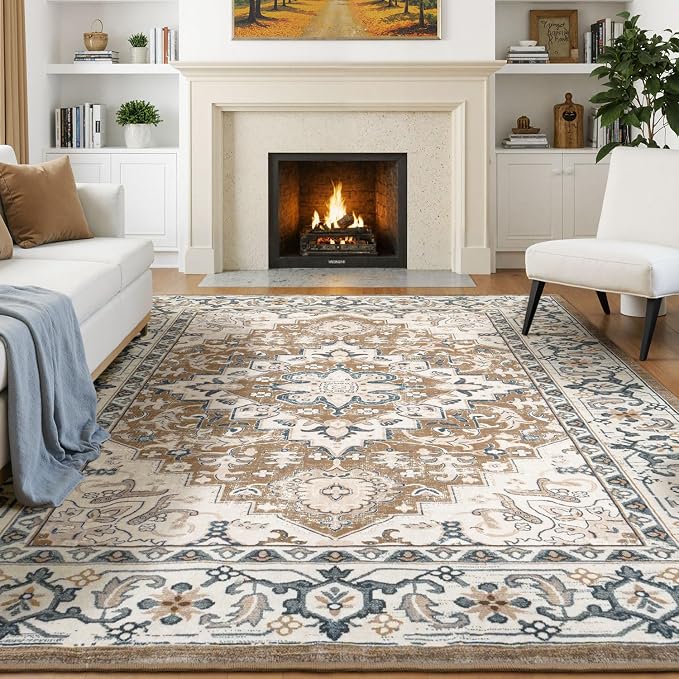 Lessymo 5x8 Area Rug for Living Room by Lessymo